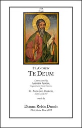 St. Andrew Te Deum SSA choral sheet music cover